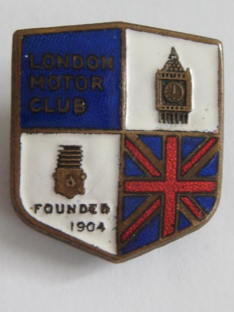 Click the image for more info LONDON MOTOR CLUB PIN BADGE LONDON