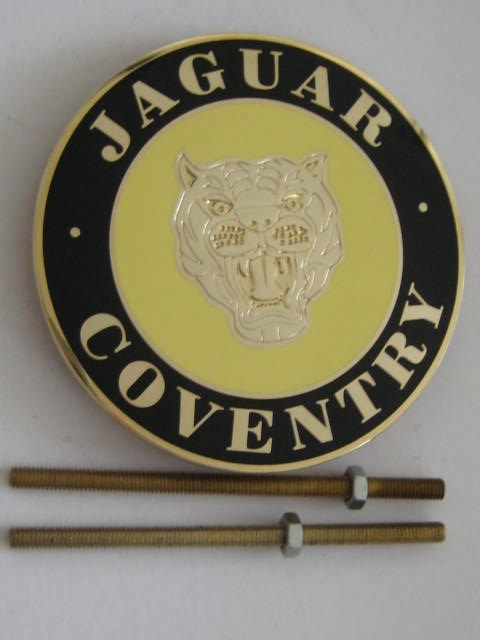Click the image for more info JAGUAR COVENTRY GRILLE BADGE JAGUAR