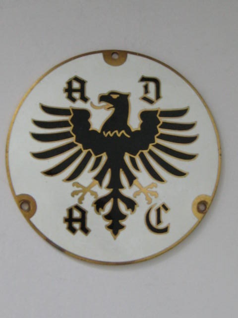Click the image for more info ADAC CAR BADGE GERMANY MOTORING CLUB ADAC
