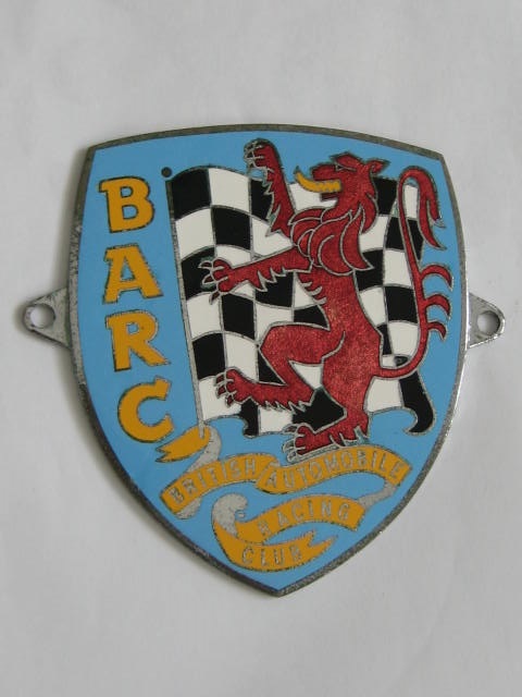 Click the image for more info BRITISH AUTOMOBILE RACING CLUB GRILLE BADGE BRITISH