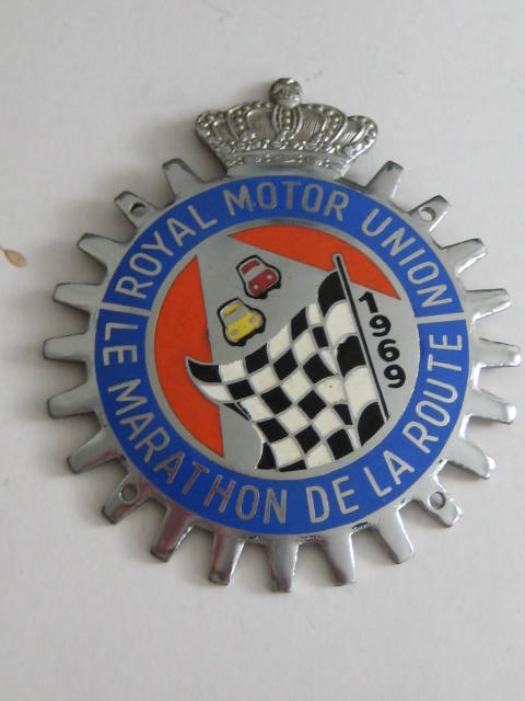 Click the image for more info 1969 ROYAL MOTOR UNION FINISHERS AWARD 1969