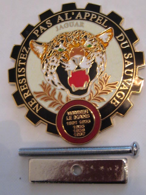 Click the image for more info JAGUAR LE MANS WINNERS BADGE JAGUAR