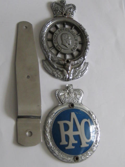 Click the image for more info BRACKET TO FIX RAC BADGE TO BUMPER MOUNTING BRACKET