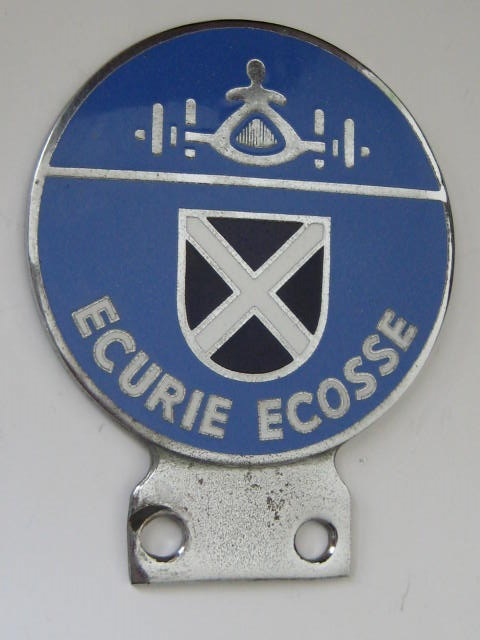 Click the image for more info ECURIE ECOSSE CAR BADGE ECURIE