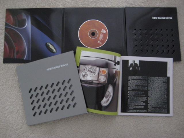 Click the image for more info 2001 RANGE ROVER MEDIA / PRESS PACK 2001