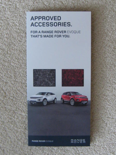 Click the image for more info RANGE ROVER EVOQUE ACCESSORIES RANGE
