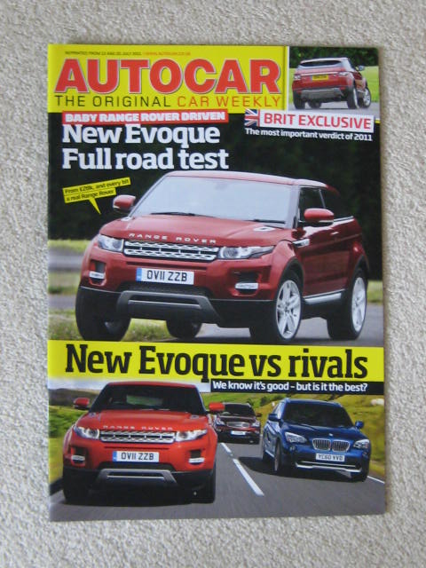 Click the image for more info RANGE ROVER EVOQUE RANGE