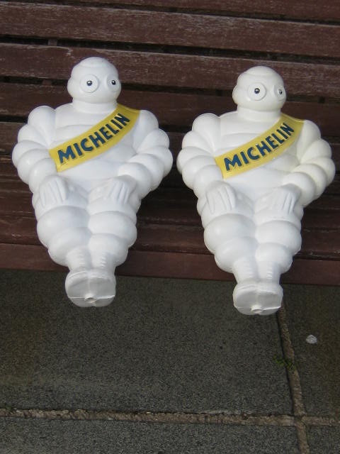Click the image for more info 2 MICHELIN MEN SITTING DOWN 2